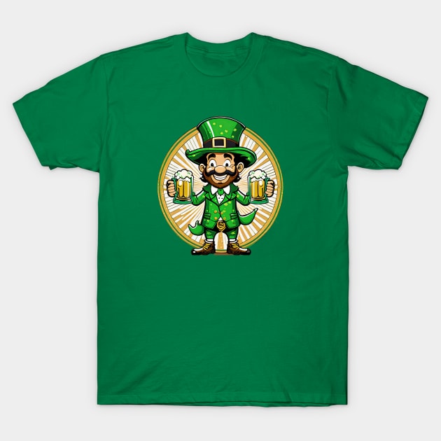 St. Patrick's Day T-Shirt by Liftedguru Arts